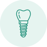 Dental Implants Procedure Icon